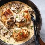 Easy Mushroom Sauce for Chicken Recipe