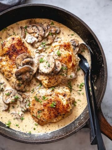 Easy Mushroom Sauce for Chicken Recipe