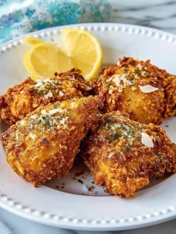 Air Fryer Parmesan Crusted Chicken Recipe