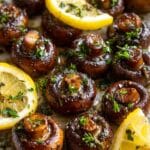 Garlic Butter Roasted Mushrooms Recipe