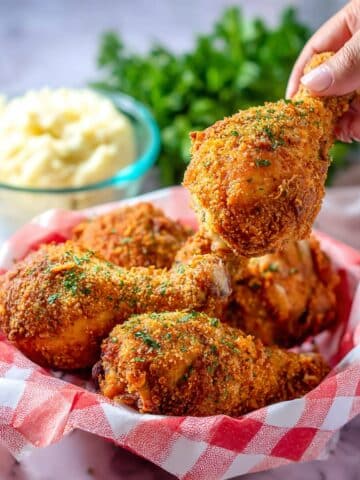 Oven Fried Chicken (KFC Copycat) Recipe
