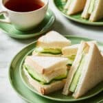 Cucumber Sandwiches with Lemon and Dill Recipe