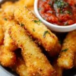 Keto Mozzarella Sticks Recipe