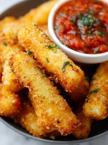 Keto Mozzarella Sticks Recipe