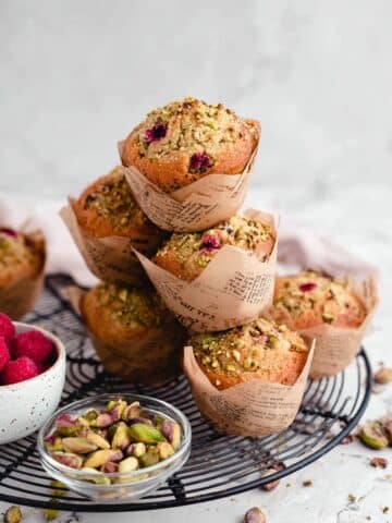 Raspberry Polenta Muffins Recipe
