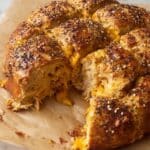 Cheesy Chicken Hawaiian Slider Bake Recipe