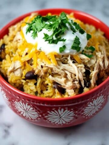 Slow Cooker Chicken Taco Bowls Recipe