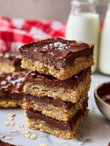 Sourdough Oatmeal Fudge Bars Recipe