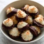 Chewy Coconut Macaroons (Low Sugar, 3-Ingredients) Recipe