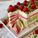 Pistachio Raspberry Semifreddo – Easy No-Churn Frozen Dessert Recipe