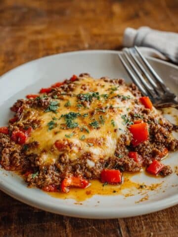 Philly Cheesesteak Casserole Recipe