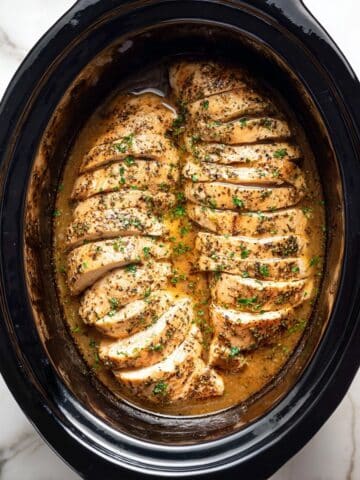 Slow Cooker Lemon Balsamic Chicken Breast Recipe