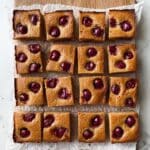 Cherry Brown Butter Bars Recipe