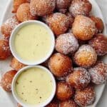 Italian Ricotta Zeppole Donuts Recipe