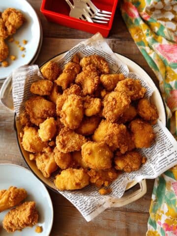 Crispy Air Fryer Tofu Nuggets (Popcorn Tofu) Recipe