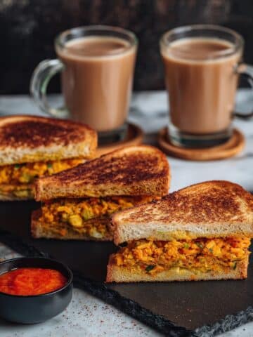 Masala Bread Sandwich (South Indian Bakery-Style) Recipe