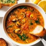 Tomato Coconut Mussels Recipe