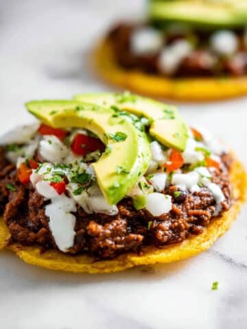 Black Bean Tostadas Recipe