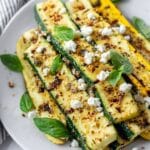 Grilled Zucchini and Yellow Squash with Dijon Marinade Recipe