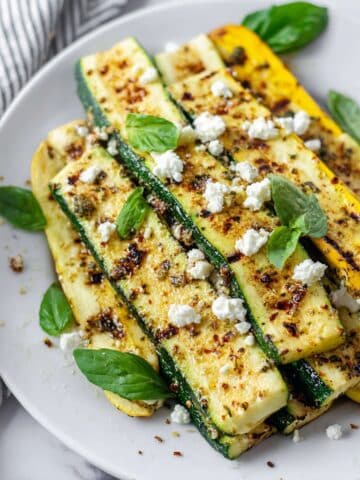 Grilled Zucchini and Yellow Squash with Dijon Marinade Recipe