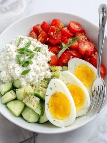 Savory Cottage Cheese Breakfast Bowls Recipe