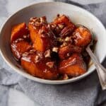 Stovetop Candied Sweet Potatoes Made with Fresh Potatoes Recipe