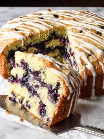 Simple Fresh Blueberry Cake Recipe