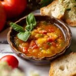 Sataraš - Serbian Pepper and Tomato Skillet Recipe
