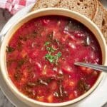 Beet Greens Vegetable Soup (Botwinka) Recipe