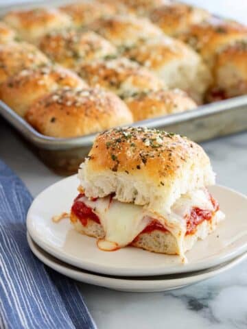 Hawaiian Pepperoni Pizza Sliders Recipe