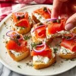 Easy Smoked Salmon Crostini Recipe