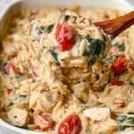 Orzo Tuscan Chicken Bake Recipe
