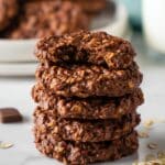 Peanut Butter Chocolate No Bake Cookies Recipe