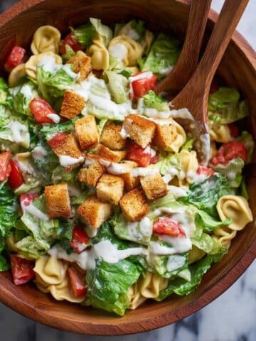 Tortellini Caesar Salad Recipe