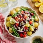 Green Bean and Potato Salad with Feta and Fresh Herbs Recipe