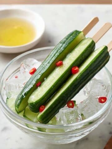 Japanese Pickled Whole Cucumbers (Asazuke) Recipe