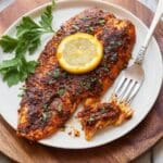 Pan-Fried Fish with Paprika and Lemon Recipe