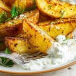 Lemon Potatoes with Whipped Feta Sauce Recipe