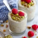 Pistachio Cream Overnight Oats Recipe