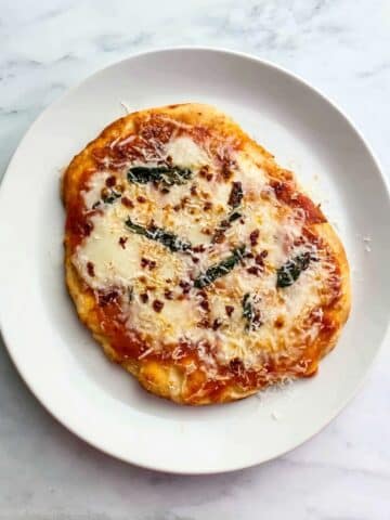 Air Fryer Mini Naan Pizza Recipe