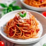 Cherry Tomato Pasta with Fresh Basil and Parmesan Recipe