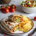 Mediterranean Lentil Salad Wraps Recipe