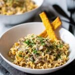 Garlic Mushroom Pasta Recipe