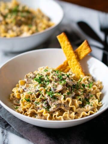 Garlic Mushroom Pasta Recipe