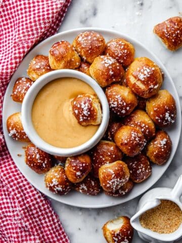 Soft Pretzel Bites Recipe