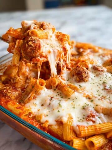 One Dish Meatball Casserole Recipe