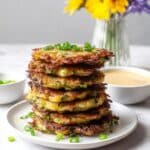 Easy and Crispy Zucchini Fritters Recipe