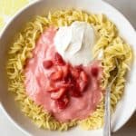 Polish Strawberry Pasta (Truskawki z Makaronem) Recipe