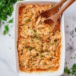 Stovetop Shredded Chicken Recipe