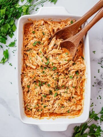 Stovetop Shredded Chicken Recipe